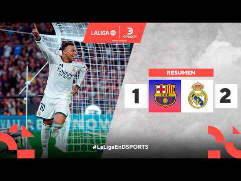 ¡#REALMADRID SE LO GANÓ A #BARCELONA CON DOBLETE DE #MBAPPÉ! | Barcelona 1–2 Real Madrid | Resumen