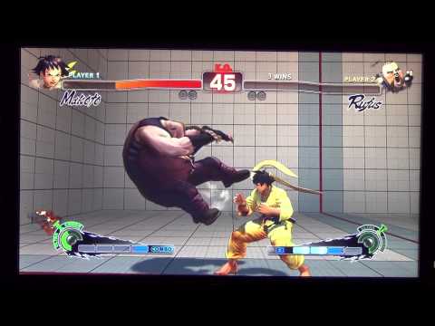 WNF Super Street Fighter 4 AE Team Seaslug (Makoto) vs Nekromantik (Rufus)