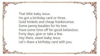 Ian Anderson - Birthday Card at Christmas Lyrics