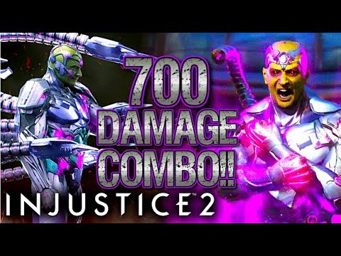 HE DOES THAT MUCH DAMAGE?! Brainiac 700 Damage Combo!