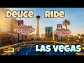 Front Row On The Deuce Las Vegas Strip From The Bus