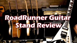 Video thumbnail for Master Guitar RoadRunner Guitar Stand unboxing and Review by Master Guitar