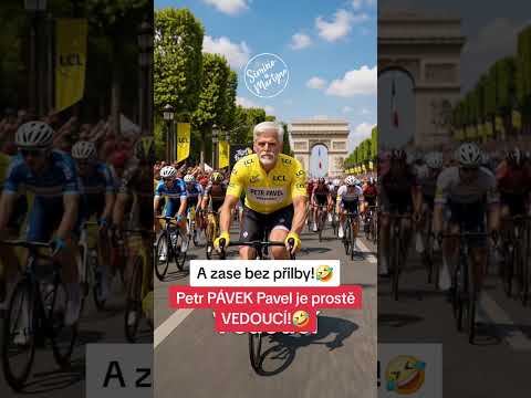 A zase bez přilby!🤣 Petr PÁVEK Pavel je prostě VEDOUCÍ! #Shorts #vtip