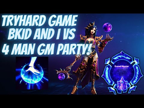 Liming Wave of Force - Playing vs a 4 stack! Feat Bkid! - Grandmaster Storm League