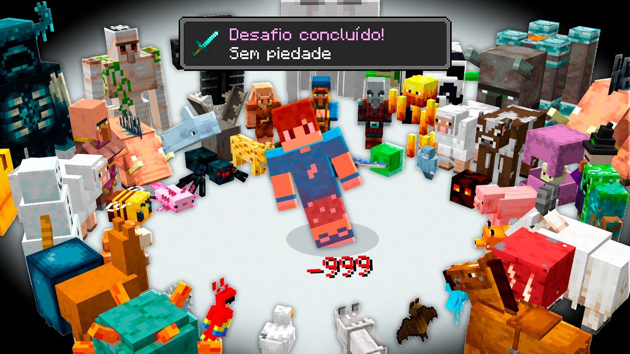 MORRI PRA TODOS MOBS PRA COMPLETAR ESSA CONQUISTA