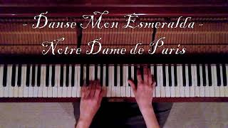 Danse Mon Esmeralda (Notre Dame de Paris) - Piano Cover