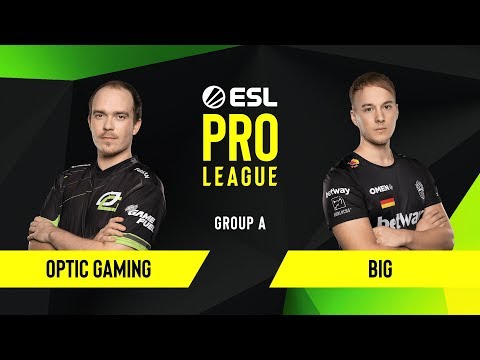 CS:GO - BIG vs. OpTic Gaming [Mirage] Map 2 - Group A - ESL EU Pro League Season 10