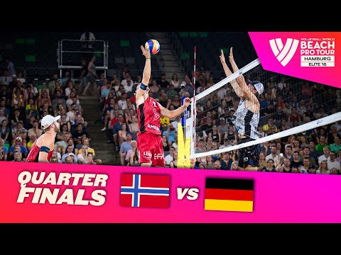 Mol, A./Sørum vs. Henning/Winter - Quarter Finals Highlights Hamburg 2023 #BeachProTour