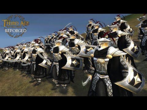 WINTIRION IAUR, NORTHERN SEA OF RHUN (Siege Battle) - Third Age: Total War (Reforged)
