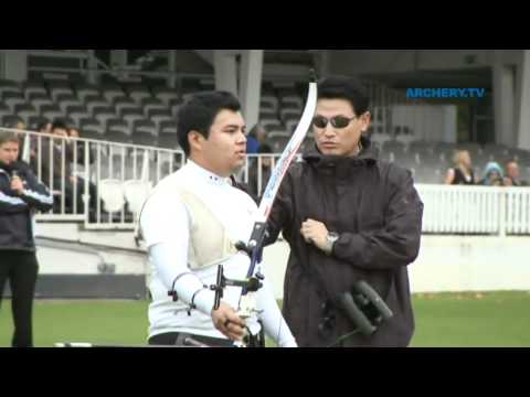 Pedro Vivas v Maciej Faldzinski – recurve men’s 1st round | London 2012 Olympic Test Event
