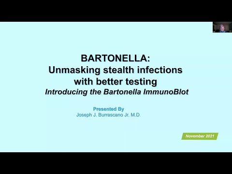 MLA Presents: Unmasking Stealth Infections - The Bartonella Immunoblot with Dr. Joseph Burrascano