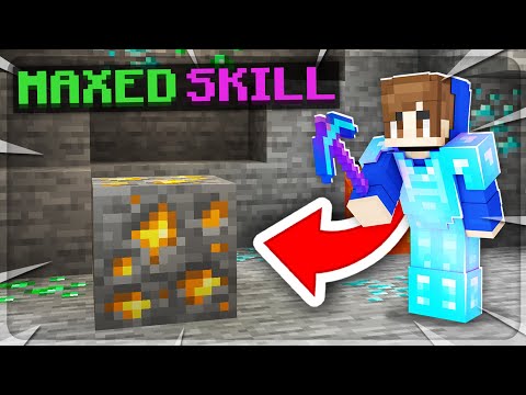 Insane Skyblock Mining Skill Maxed Out! (AkumaMC)