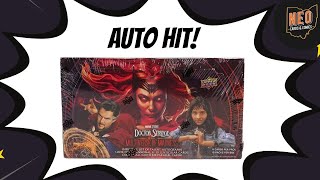 Dr. Strange Multiverse of Madness Upper Deck box opening. Auto Hit!!