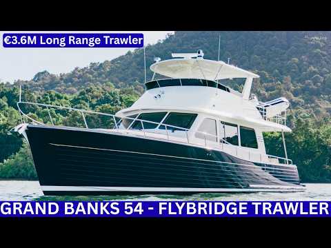 Grand Banks 54 Flybridge Trawler Yacht