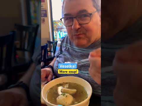 Veselka and more Soup! #matzo #soup #ukraine #diner #ukrainianfood #newyork #eastvillage