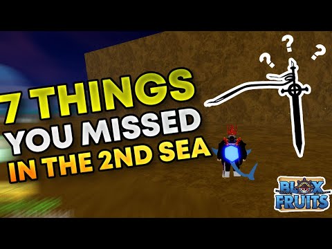 7 Hidden Things you missed in 2nd sea of Bloxfruits | Mineblox Guide