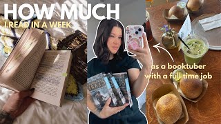 A *realistic* reading week | WEEKLY READING VLOG & big life update