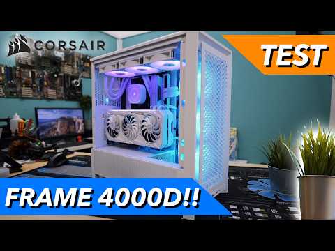 Attention gaming PC builders! The Corsair Frame 4000D will change EVERYTHING… Unboxing & Review