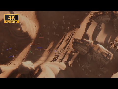Destroying the Droid Factory Part 1/3 | Star Wars The Clone Wars | Second Battle of Geonosis | 4K