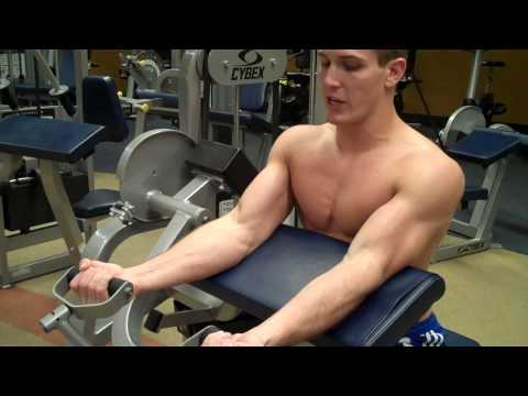 How To: Arm Curl (Cybex)