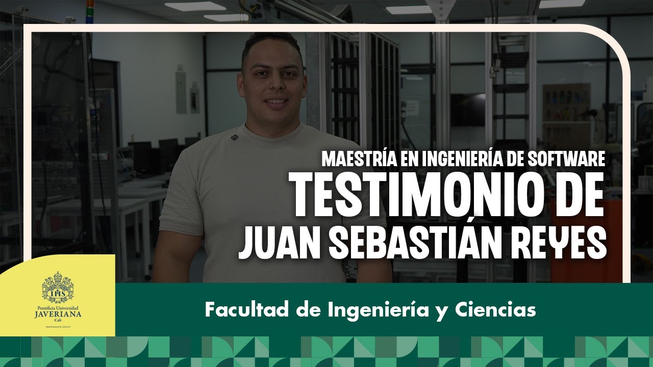🌍 ¿Buscas fortalecer tus conocimientos técnicos y proyectarte hacia roles de liderazgo en el mundo del desarrollo de software? Nuestro egresado Juan Sebastián Reyes, backend developer en una compañía de EE. UU., comparte cómo la Maestría en Ingeniería de Software de la Javeriana Cali le permitió profundizar en arquitectura, ampliar su visión analítica y fortalecer su pensamiento estratégico.