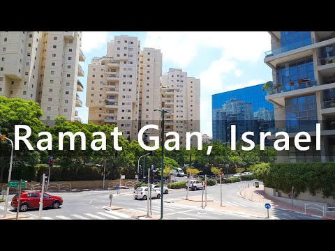 Walking in Ramat Gan, Israel