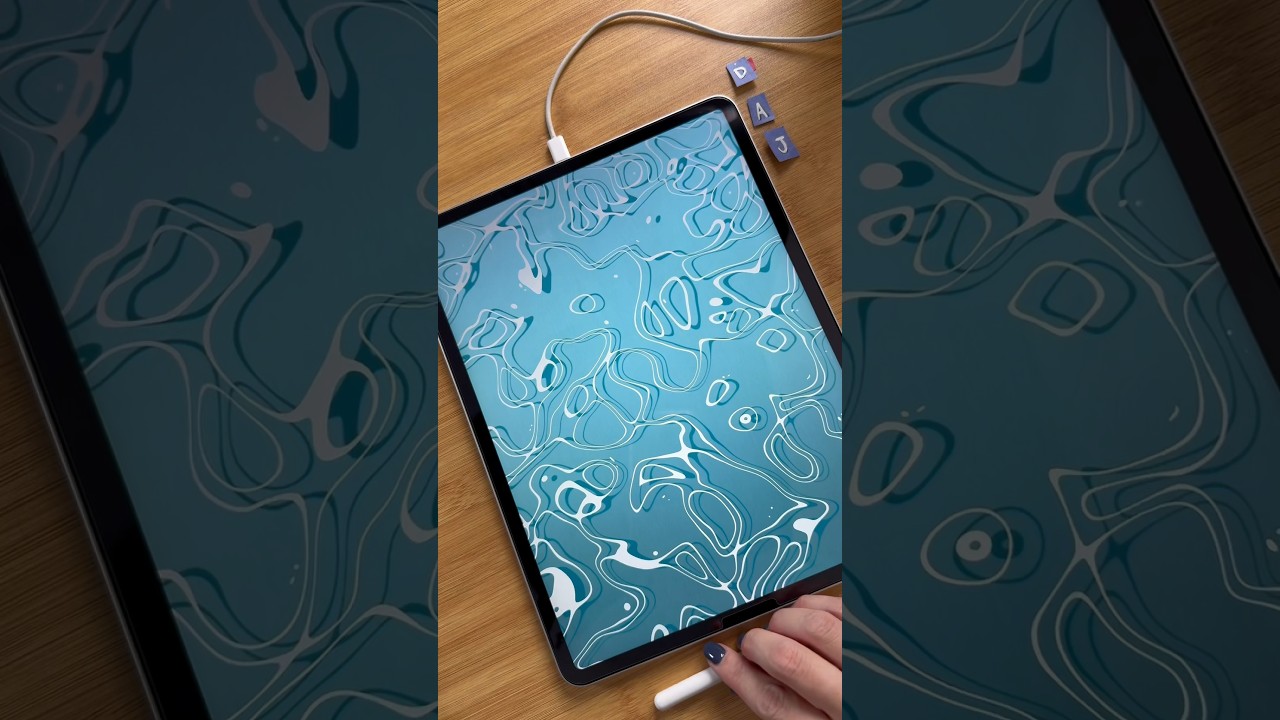 Procreate Animated Water Tutorial #procreatebrushes