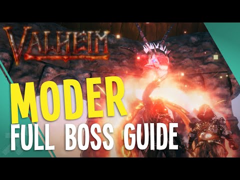 Moder COMPLETE boss guide  // Beginners Guide // Valheim Tutorials