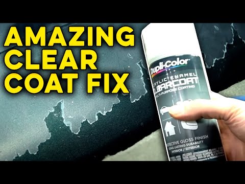 Can You Repair Badly Damaged and Peeling Clear Coat