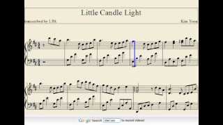 Little Candle Light (Kim Yoon) - Sheet Music (DL)