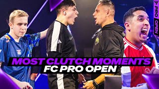 The BIGGEST moments at the PERFECT time! 😮‍💨 | Top 5 Clutch Moments | FC Pro Open 2024