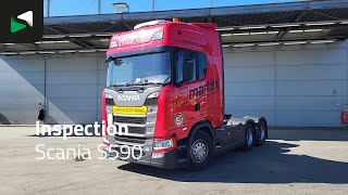 Cap tractor Scania S500 6X4 Retarder 2xTanks Liftachse ACC Standklima | Imagine 4 - Autoline