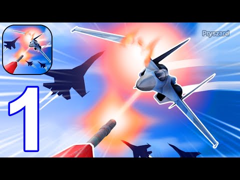 Air Defense: Airplane Shooting - Gameplay Walkthrough Part 1 Tutorial Levels 1-20 Army Commander - YouTube