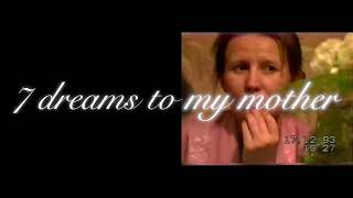 7 dreams to my mother (2024) trailer