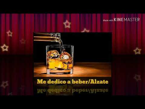 Me Dedico a Beber / Alzate (letra)
