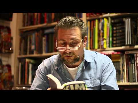 Wolfgang Brunner liest aus "Kim Schepper 1" Comic-Zentrum Hagen, 15.12.2012, Teil 1