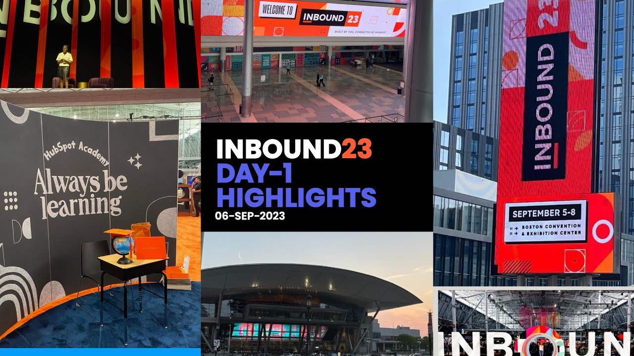 Day 1 at Inbound: Igniting Innovation and Inspiring Connections!