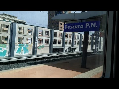 HD - Partenza dalla stazione di Pescara C.LE a bordo dell’Intercity ☀ (IC 605) Milano C.LE - Taranto