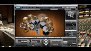 Video thumbnail for Toontrack Superior Drummer   The Rock Warehouse by Adriano Camargo