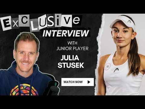 🔴 INTERVIEW mit JULIA STUSEK – Deutsche Profi-Tennis-Nachwuchsspielerin