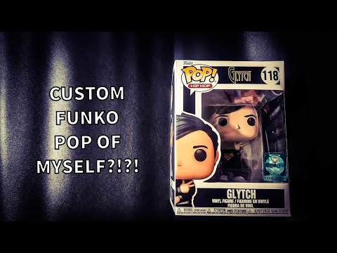 Glytch Funko Pop! Custom by Chris James Pop Shop | Showcase