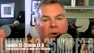 Lumix 35-100mm lens on a GH3 signals end of Days for DSLR.