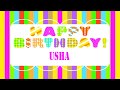 Usha Birthday Wishes Happy Birthday USHA