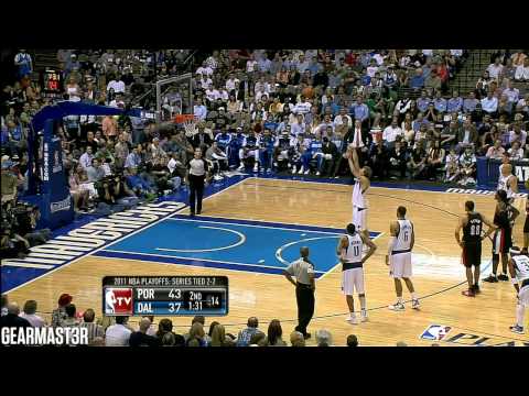Dirk Nowitzki and Jason Terry vs Trailblazers Full Highlights (2011 WC1R GM5) (2011.04.25)