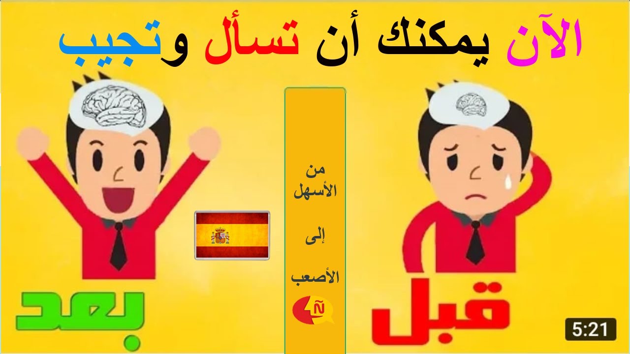 🤷كيف أجيب وأسأل باللغة الإسبانية؟ |أهم الأسئلة والأجوبة بالإسبانية✅preguntas y respuestas en español