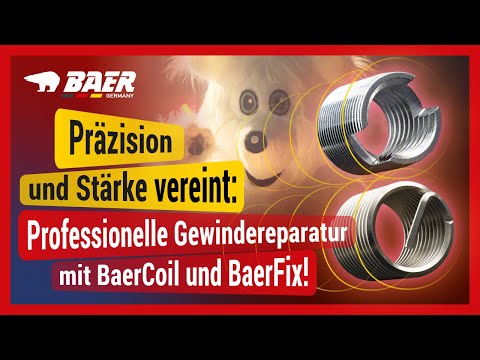Präzision und Stärke vereint: Professionelle Gewindereparatur mit BaerCoil und BaerFix! ⚙️💪🔧