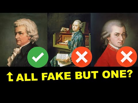 Ranking 15 portraits of Mozart according to their authenticity