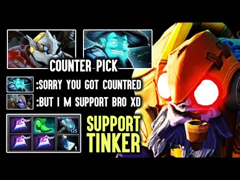The Tinker Who Surprised Every One In High MMR Pub - Support Tinker WTF Dota 2