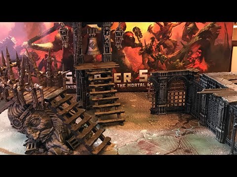 Warcry Terrain - How to speed paint Warcry's Terrain in a couple of hours