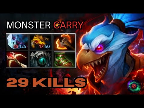Dota 2 Kez 29 Kills Monster Carry!Safe Lane Domination Highlights–Unstoppable Performance!